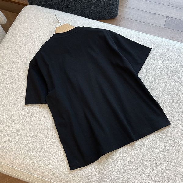 新作限定プラダ イエローロゴ Tシャツ 偽物&ブラック 98339